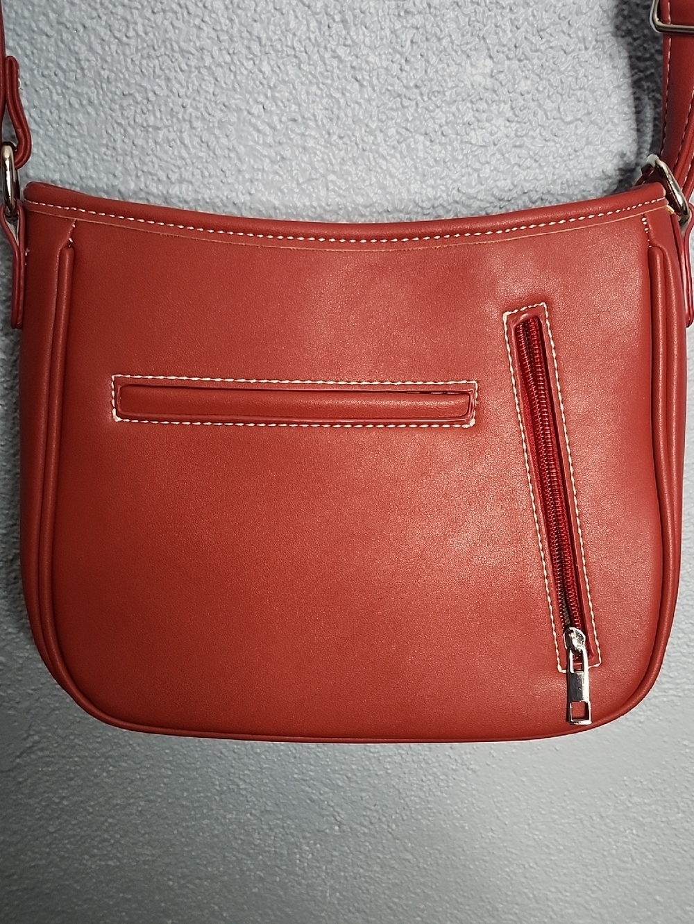 Women’s Red Flag Crossbody Bag - Picture 3 of 10